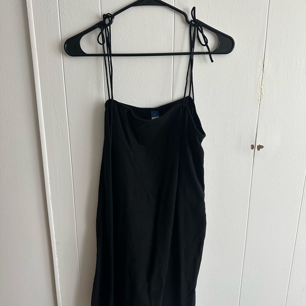 Old Navy Black Strapless Dress